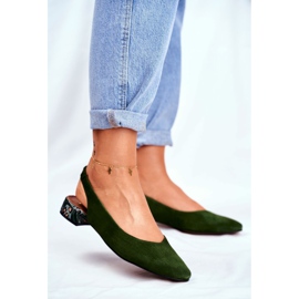 Décolleté da donna in pelle Slip-on Maciejka Miami Green 04482-09 verde 1