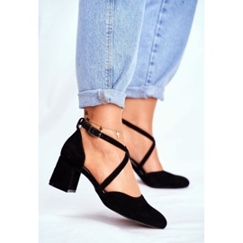 Décolleté da donna Maciejka Pelle Nero 04070-01 1