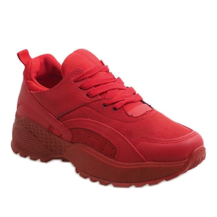 Scarpe sportive rosse alla moda A88-18 rosso 1