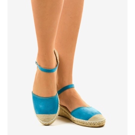 Espadrillas blu 3M85-23 1