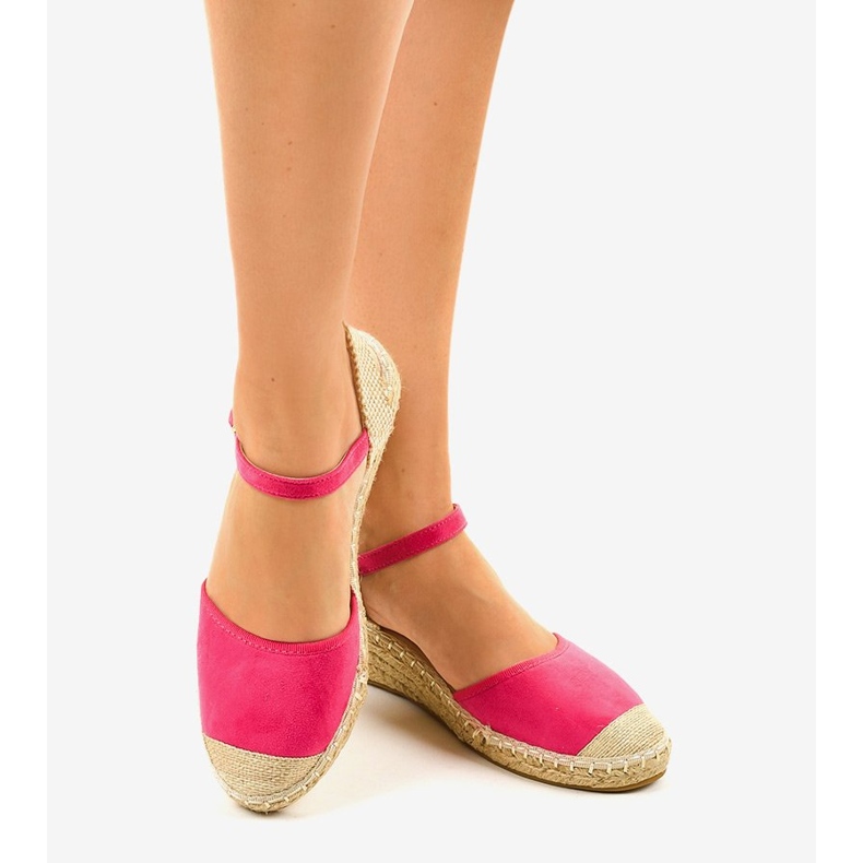 Espadrillas rosa 3M85-19 1