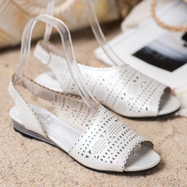 Goodin Sandali argento lucido grigio 1