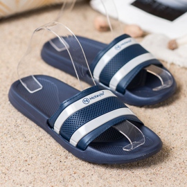 MCKEYLOR pantofole sportive blu 2