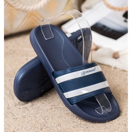 MCKEYLOR pantofole sportive blu 1