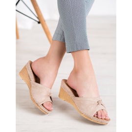 Eleganti Pantofole Glitter VINCEZA giallo 1