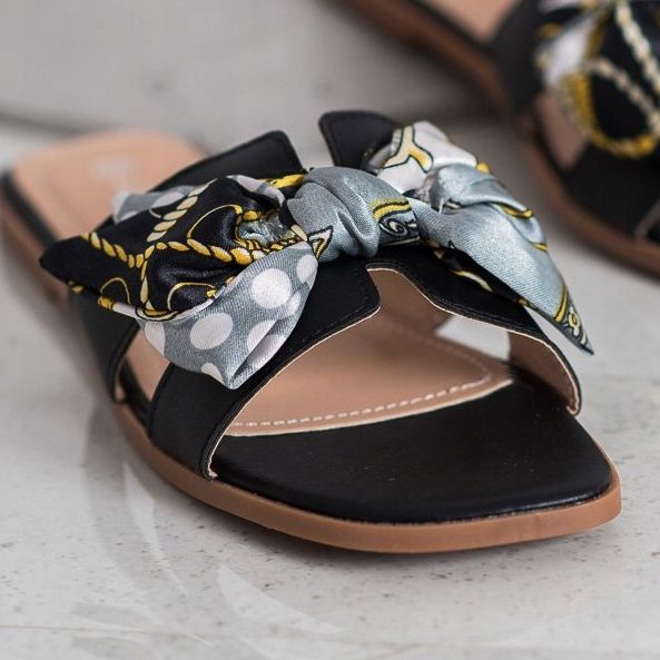 SHELOVET Pantofole Eleganti nero 2