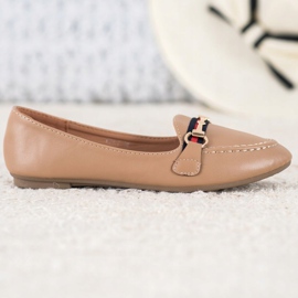 Clowse Signori alla moda con ecopelle marrone 2