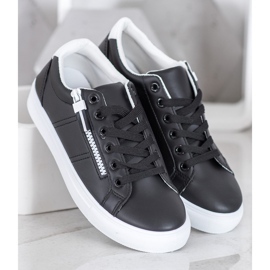 SHELOVET Sneakers Nere Con Cerniera nero 1
