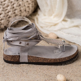 Seastar Sandali infradito legati grigio 2