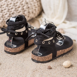 Seastar Sandali infradito legati nero 1