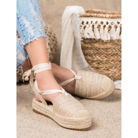 Seastar Sandali espadrillas allacciati marrone 2