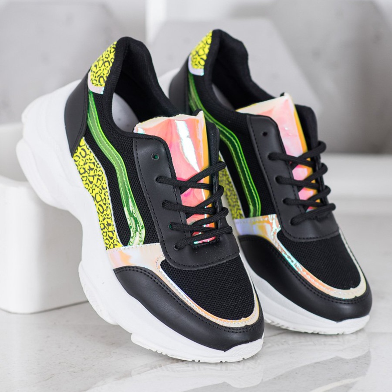 Marquiz Sneakers Con Inserti Neon nero multicolore 1