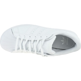 Scarpe Adidas Superstar K EF5395 bianca 2