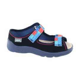 Scarpe per bambini Befado 869X140 rosso blu navy blu 1