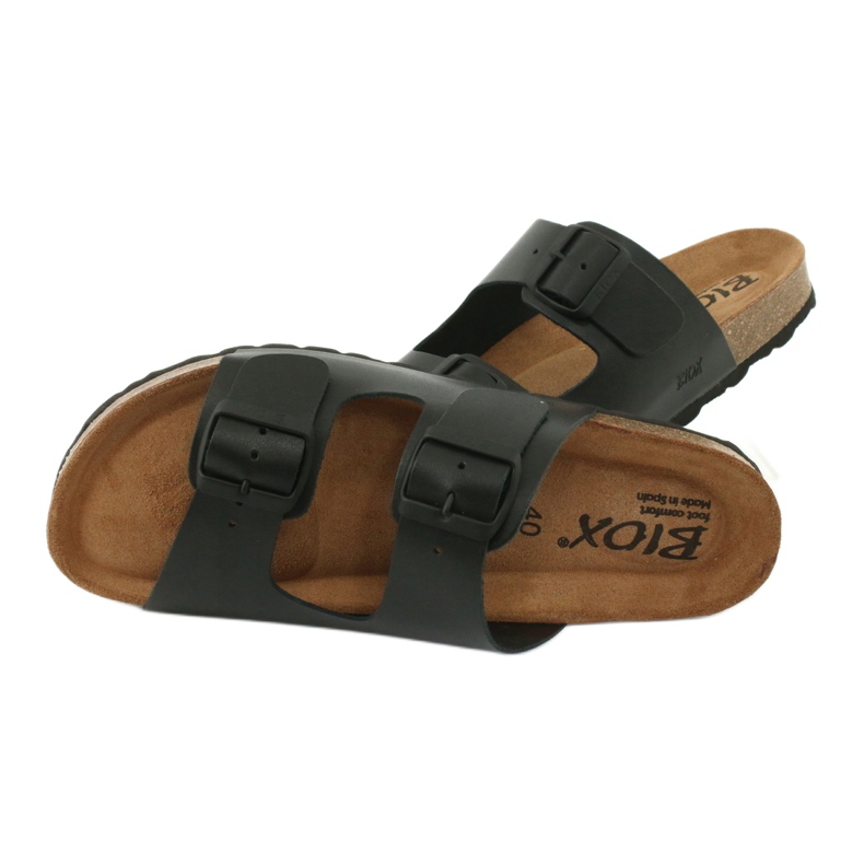 Pantofole mediche BIOX Alex nere nero 4