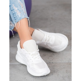 SHELOVET Sneakers Con Rete bianco 1