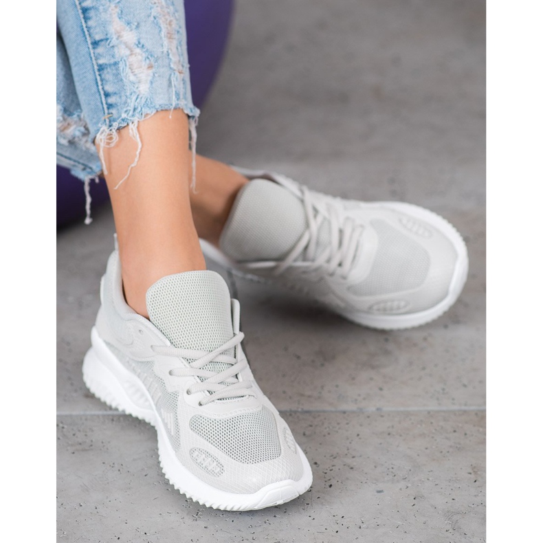 SHELOVET Sneakers Con Rete grigio 1
