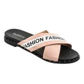 Pantofole rosa moda 888-1 1