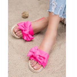 SHELOVET Pantofole rosa alla moda 1