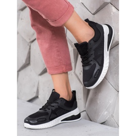 SHELOVET Scarpe da ginnastica sportive nero 1