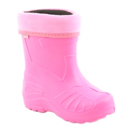 Scarpe per bambini di Befado Galoshes Pink 162Y101 rosa 1