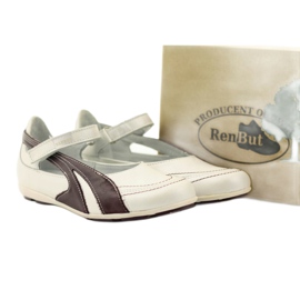 Ren But Ren-But Ballerine in pelle in vendita bianco multicolore 5