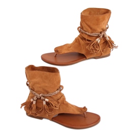 SEA Sandali Donna Infradito Con Cammello SL1011 Madrit multicolore 1