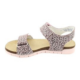 Sandali rosa in leopardo stampe bartek 76183-bbk 1