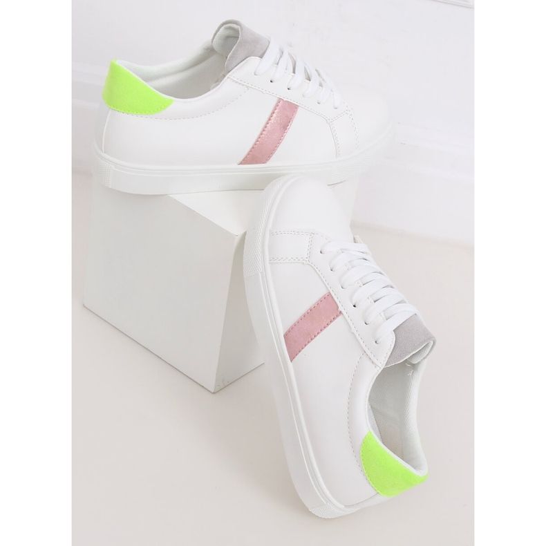 Sneakers bianche da donna WB811 WHITE/GREY bianca 1