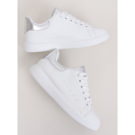 Sneakers da donna bianche LA85P Argento bianco 1