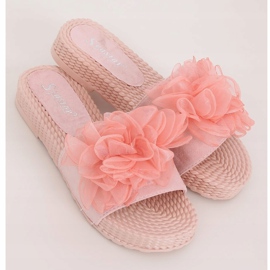 Pantofole rosa da donna rosa YQ227 Pink 1