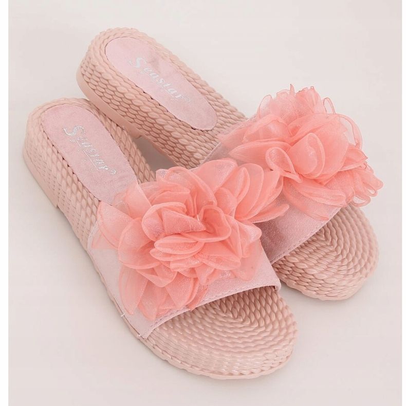 Pantofole rosa da donna rosa YQ227 Pink 1