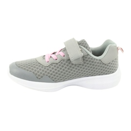 Evento 20dz55-2312 scarpe sportive per velcro grigio rosa 1