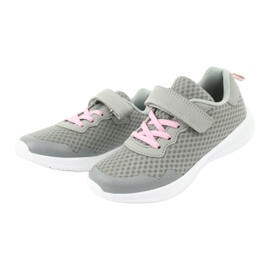 Evento 20dz55-2312 scarpe sportive per velcro grigio rosa 2