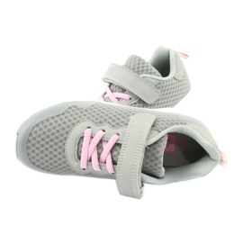 Evento 20dz55-2312 scarpe sportive per velcro grigio rosa 4