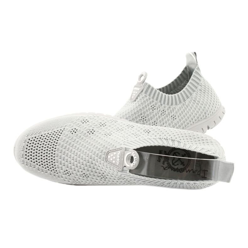 McKey Slip-on sportivo da donna DTN842 / 20 GR grigio 4