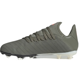 Scarpe da calcio Adidas X 19.3 Fg Jr EF8374 cachi 2