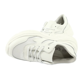 Filippo DP1410/20 Scarpe sportive bianche da donna bianco 4