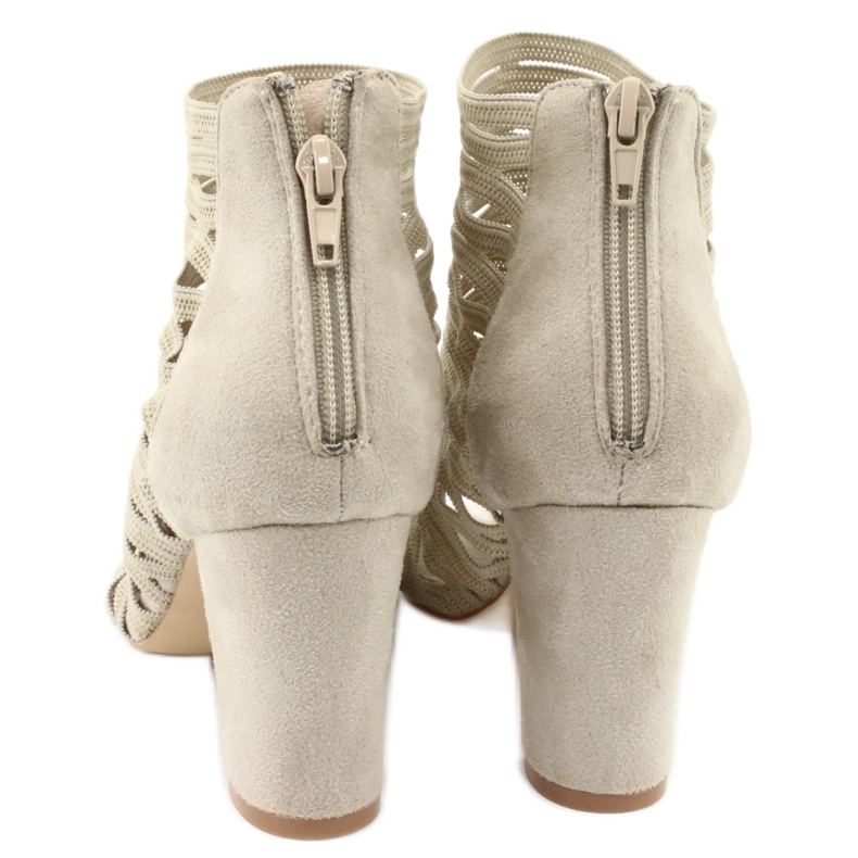 Sandali con tomaia in suede Filippo DS1275 / 20 BE beige 5