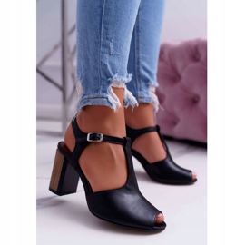Sandali Donna Pelle Maciejka Nero 04117 1