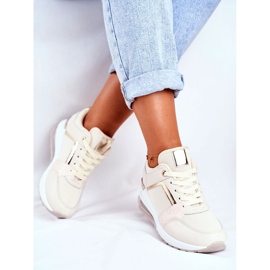 ADY Sneakers Sportive da Donna Beige Sparks 1