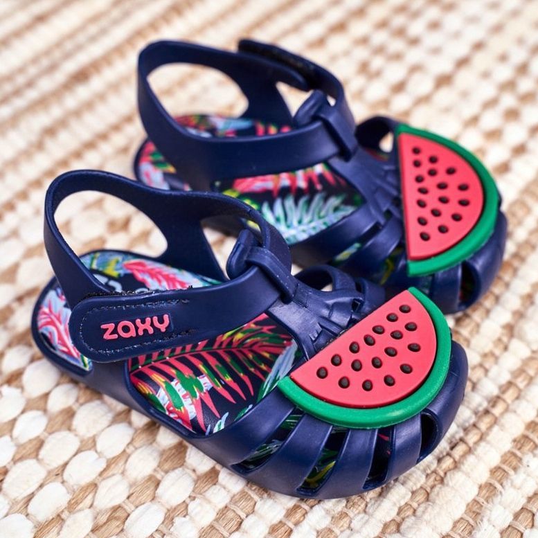 Sandali Per Bambini Con Velcro Anguria Fragrante ZAXY FF3855013 blu navy 2