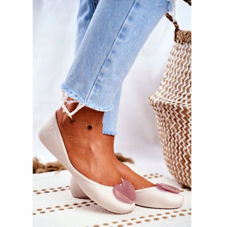 Ballerine in gomma profumate da donna ZAXY Beige FF285051 2
