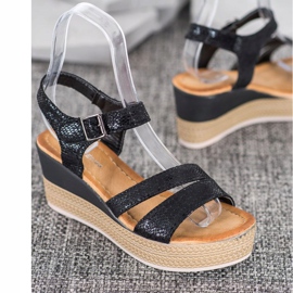 Sea Elves Sandali comodi nero 1