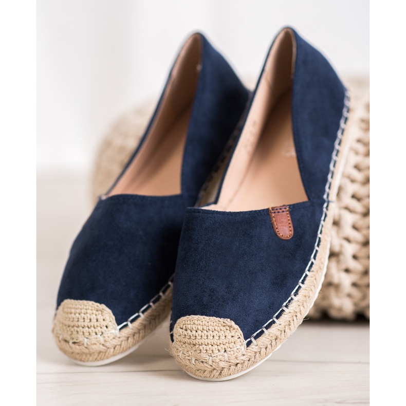 SHELOVET Espadrillas classiche blu 2
