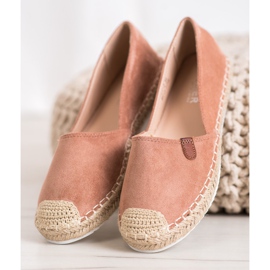 SHELOVET Espadrillas classiche rosa 2