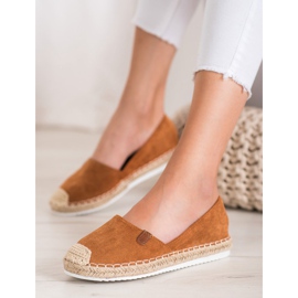 SHELOVET Espadrillas classiche marrone 2
