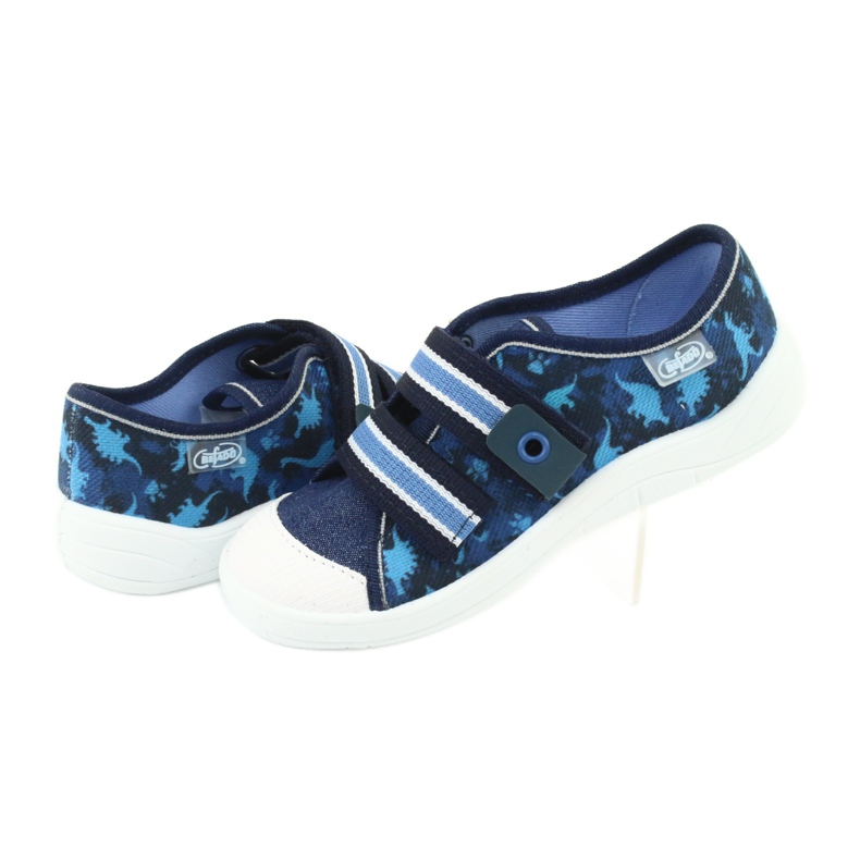 Scarpe per bambini Befado 672X066 blu navy blu 5