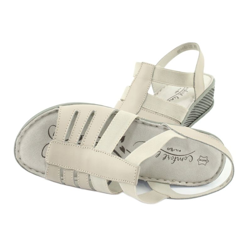 Filippo DS1432/20 Sandali da donna Line di comfort Beige 5