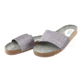 Filippo Silver Profiled Women's Flip Flops DK1373/20 grigio 2